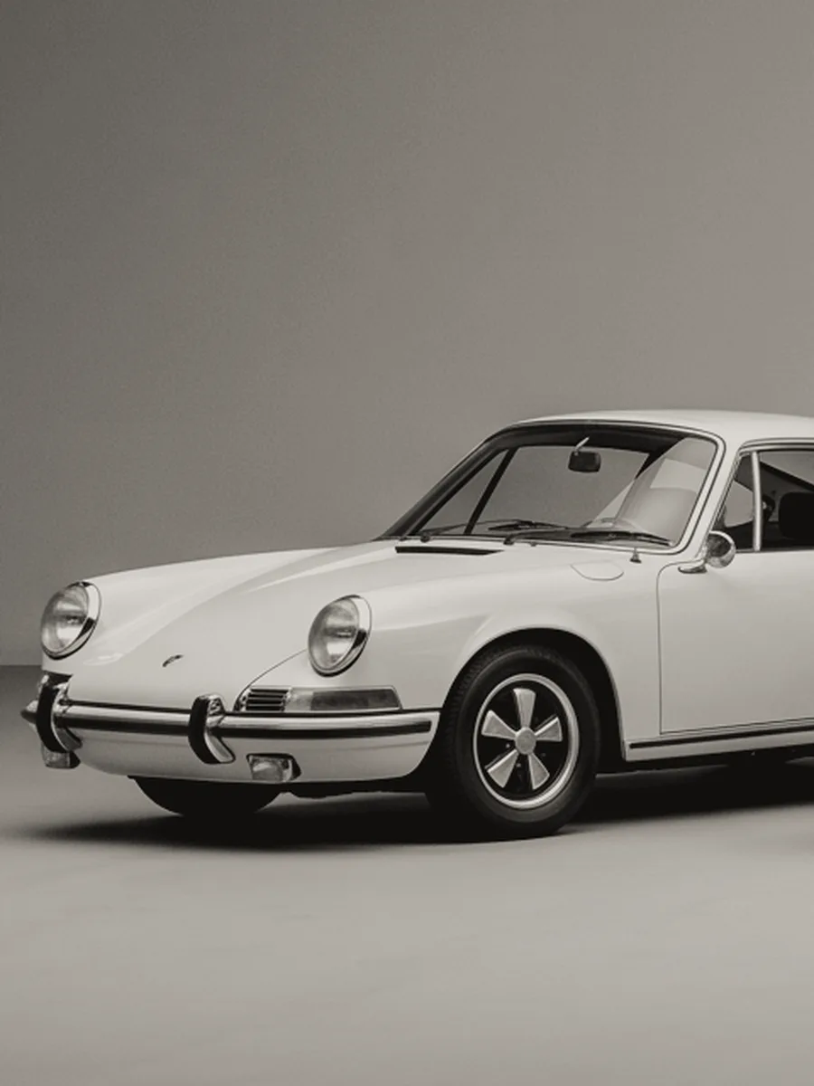 Archive-style photograph of a 1970s endurance racing car